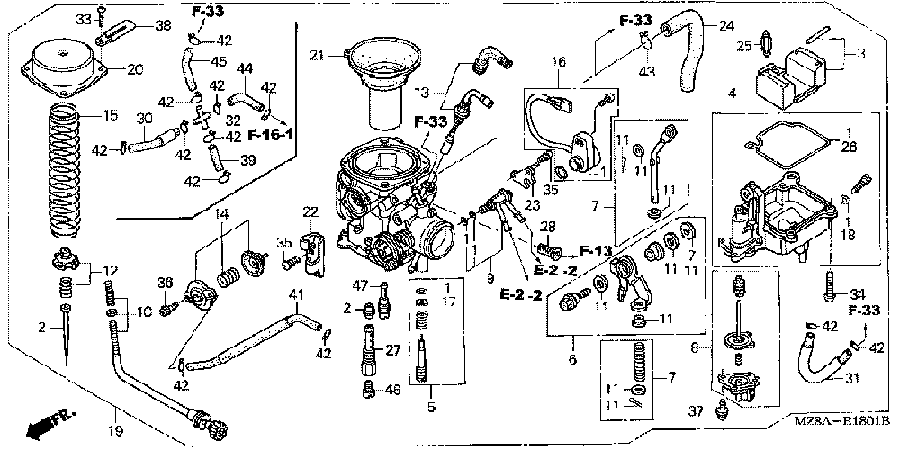 1982 Honda Cb750c Carb Diagram | hobbiesxstyle